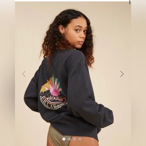 Billabong After Surf Tie-Dyed Crewneck Sweatshirt